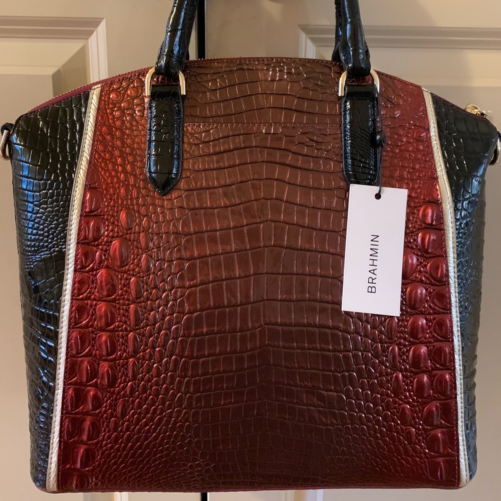 Brahmin Infrared Stockholm Large Duxbury Satchel - Picture 2 of 3